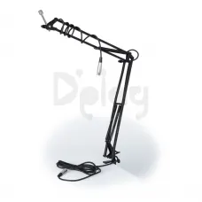 Suporte Premium Para Microfone Quik Lok  10.00755 A25 Preto
