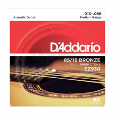 JOGO DE CORDAS VIOLÃO D'ADDARIO EZ930
