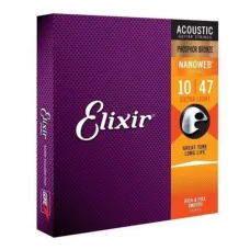 Jogo De Cordas Para Violao Elixir 16027 0.11