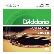 JOGO DE CORDAS PARA VIOLAO DADDARIO EZ890 