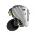 Fone de Ouvido KZ ZSX Preto In Ear 12 Drives