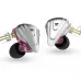 Fone de Ouvido KZ ZSX Roxo In Ear 12 Drives