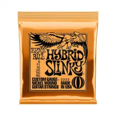 Encordoamento Ernie Ball 0.09-0.46 Guitarra Hybrid Slinky 2222