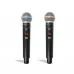 Microfone Sem Fio Duplo Tsi-1200 Uhf 96 Canais 