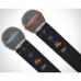 Microfone Sem Fio Duplo Tsi-1200 Uhf 96 Canais 