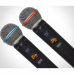 Microfone Duplo Sem Fio Tsi-900-uhf 96 Canais Para Igrejas e Shows