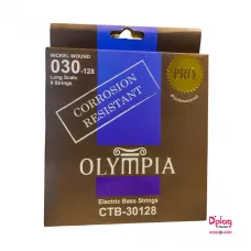 Jogo de 6 Cordas Para Contra Baixo Olympia CTB 30128 Jogo de 6 Cordas Para Contra Baixo Olympia CTB 30128
