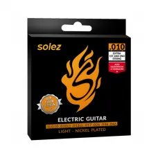 Encordoamento Solez Para Guitarra 0.010 DLP - SLG10 Encordoamento Solez Para Guitarra 0.010 DLP - SLG10