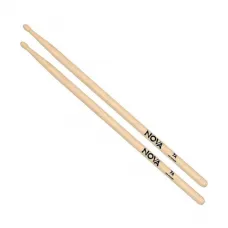 Par de Baquetas Nova Vic Firth Hickory 7a Ponta Madeira - N7a