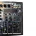 Mesa de Som MJ Audio 8 Canais Profissional - MJ-X8