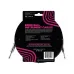 Cabo Para Guitarra Ernie Ball Preto 10 FT - 3 metros Cabo Para Guitarra Ernie Ball Preto 10 FT - 3 metros