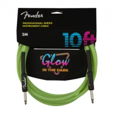 Cabo Para Instrumento Fender Pro Glow In The Dark 5.5m Green 
