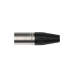 Plug Conector XLR Roxtone Par Macho x Fêmea - XP3FM