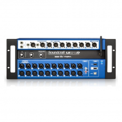 Mesa de Som Digital SoundCraft Rack 24 Canais - UI 24R