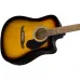 Violão Elétrico Fender FA-125CE Dreadnought SB WN