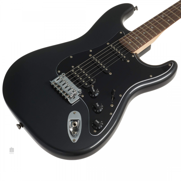 Guitarra Fender Squier Affinity Stratocaster HSS LRL CFM Black