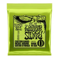 Jogo de 7 Cordas Ernie Ball 0.10 Para Guitarra 02621