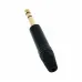 Plug P10 Stereo Macho Preto Seetronic SP3X-BG Plug P10 Stereo Macho Preto Seetronic SP3X-BG