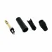 Plug P10 Stereo Macho Preto Seetronic SP3X-BG Plug P10 Stereo Macho Preto Seetronic SP3X-BG