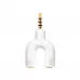 Adaptador P3 x P2 Para Fone e Microfone Luvercy