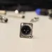 Conector Santo Angelo XLR Painel 3 Polos Macho SA2X Niquelado Conector Santo Angelo XLR Painel 3 Polos Macho SA2X Niquelado