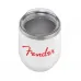 Caneca Térmica Fender 355ml Branca Red Spaghetti Caneca Térmica Fender 355ml Branca Red Spaghetti