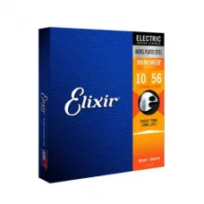 Encordoamento Elixir 7 Cordas Guitarra 10-56 Nanoweb Nickel Plated - 12057 Encordoamento Elixir 7 Cordas Guitarra 10-56 Nanoweb Nickel Plated - 12057