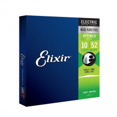 Encordoamento Elixir Guitarra 10-52 Optiweb Nickel Plated - 19077