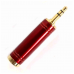 Adaptador P10/ P2 Estereo Santo Angelo Ouro Vermelho