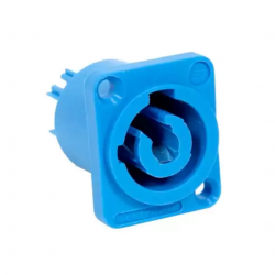 Conector Painel PowerCon Azul Fêmea Santo Angelo