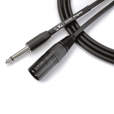 Cabo P10/ XLR Mono Santo Angelo 0,20mm Ninja Nm 20FT/ 6.10m