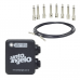 Kit VCPOD C/ 10 Conectores P10 Agulha 90° e 3MTS de Cabo 0,50mm