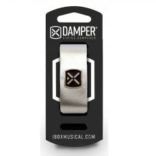 Abafador de Cordas Damper Prata Metalico Ibox DMSM01