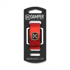 Abafador de Cordas Damper Vermelho Metalico Ibox DMSM04