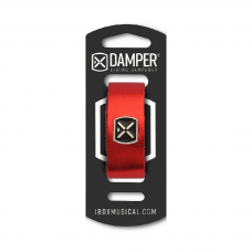 Abafador de Cordas Damper Vermelho Metalico Ibox DMSM04