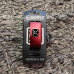 Abafador de Cordas Damper Vermelho Metalico Ibox DMSM04