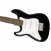 Guitarra Fender Squier Mini Stratocaster Left Hand Black 0370123506