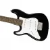 Guitarra Fender Squier Mini Stratocaster Left Hand Black 0370123506 Guitarra Fender Squier Mini Stratocaster Left Hand Black 0370123506