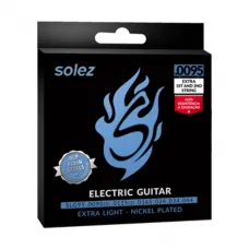 Encordoamento Solez 0.0095 Para Guitarra SLG95