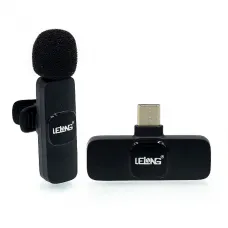 Microfone de Lapela Sem Fio Para Iphone - LE-930