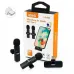 Microfone de Lapela Sem Fio Duplo Para Iphone - LE-932