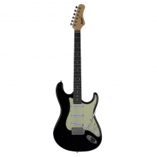 Guitarra Memphis MG-30 BK Stratocaster 3S