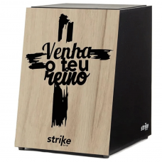 Cajon Acústico Strike SK5038 Cruz