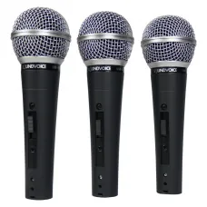 Kit Com 3 Microfones Soundvoice SM58S 