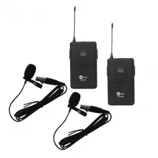 Kit de Microfone Headset Sem Fio MJ audio KU-65A