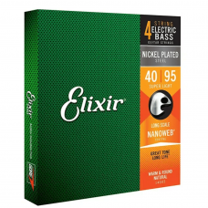 Encordoamento Elixir Para Baixo 4 Cordas 040-095 Nanoweb - 14002