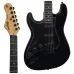 Guitarra Tagima Strato 3S TG-500 LH BK Guitarra Tagima Strato 3S TG-500 LH BK