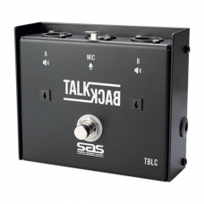 Pedal Talk Back com LED com Trava TBLC Preto Santo Angelo