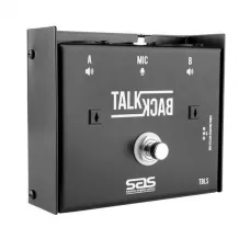 Pedal Talk Back com LED sem Trava TBLS Preto Santo Angelo Pedal Talk Back com LED sem Trava TBLS Preto Santo Angelo