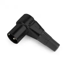 Conector XLR Linha 3 Polos Macho SAS3 90° Santo Angelo